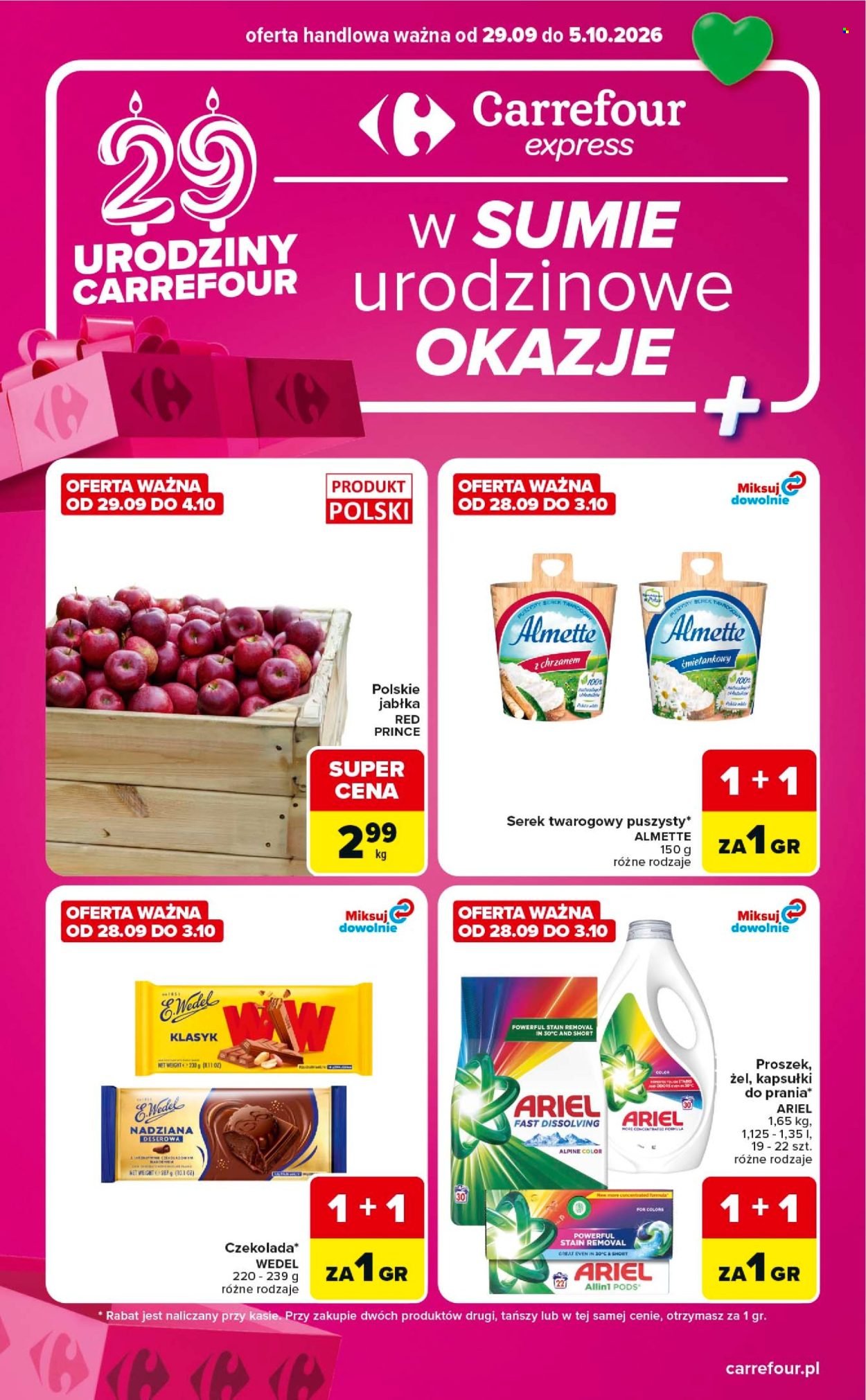 Gazetka Carrefour Express - 29.09.2026 - 5.10.2026. Strona 1