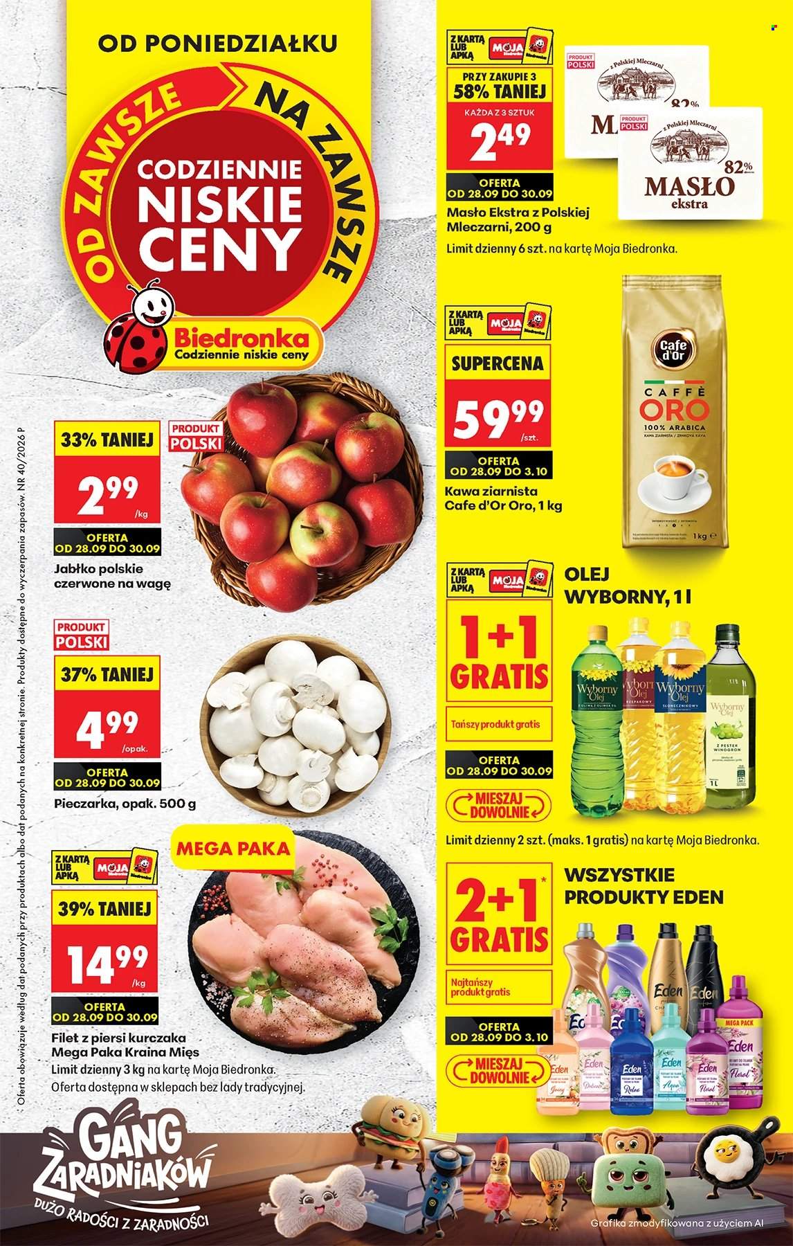 Gazetka Biedronka - 28.09.2026 - 3.10.2026. Strona 1