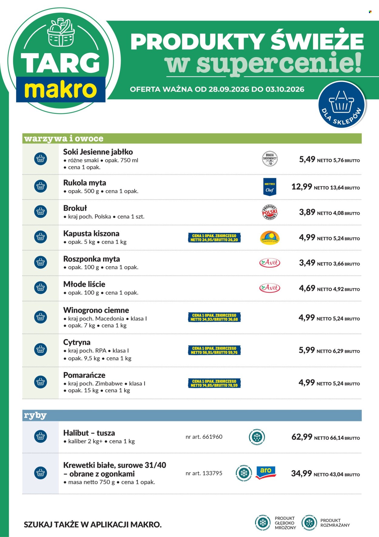 Gazetka Makro - 28.09.2026 - 3.10.2026. Strona 6