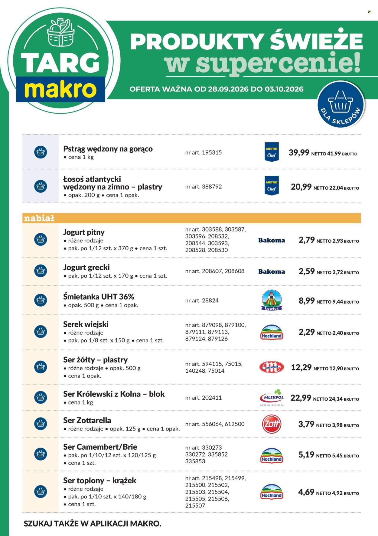Gazetka Makro - 28.09.2026 - 3.10.2026. Strona 7