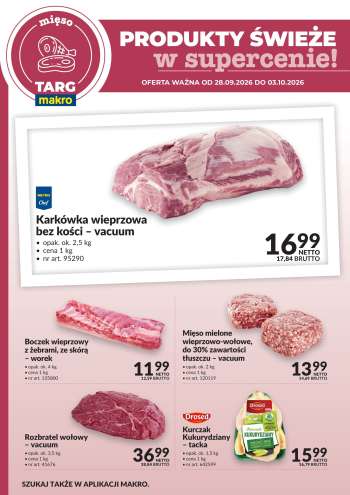 Gazetka Makro - 28.09.2026 - 3.10.2026.
