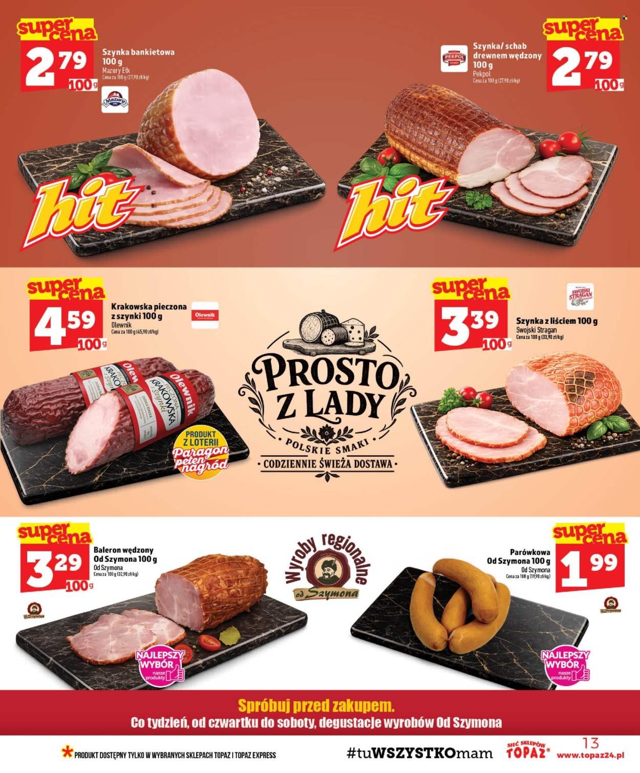 Gazetka Topaz - 1.10.2026 - 7.10.2026. Strona 13
