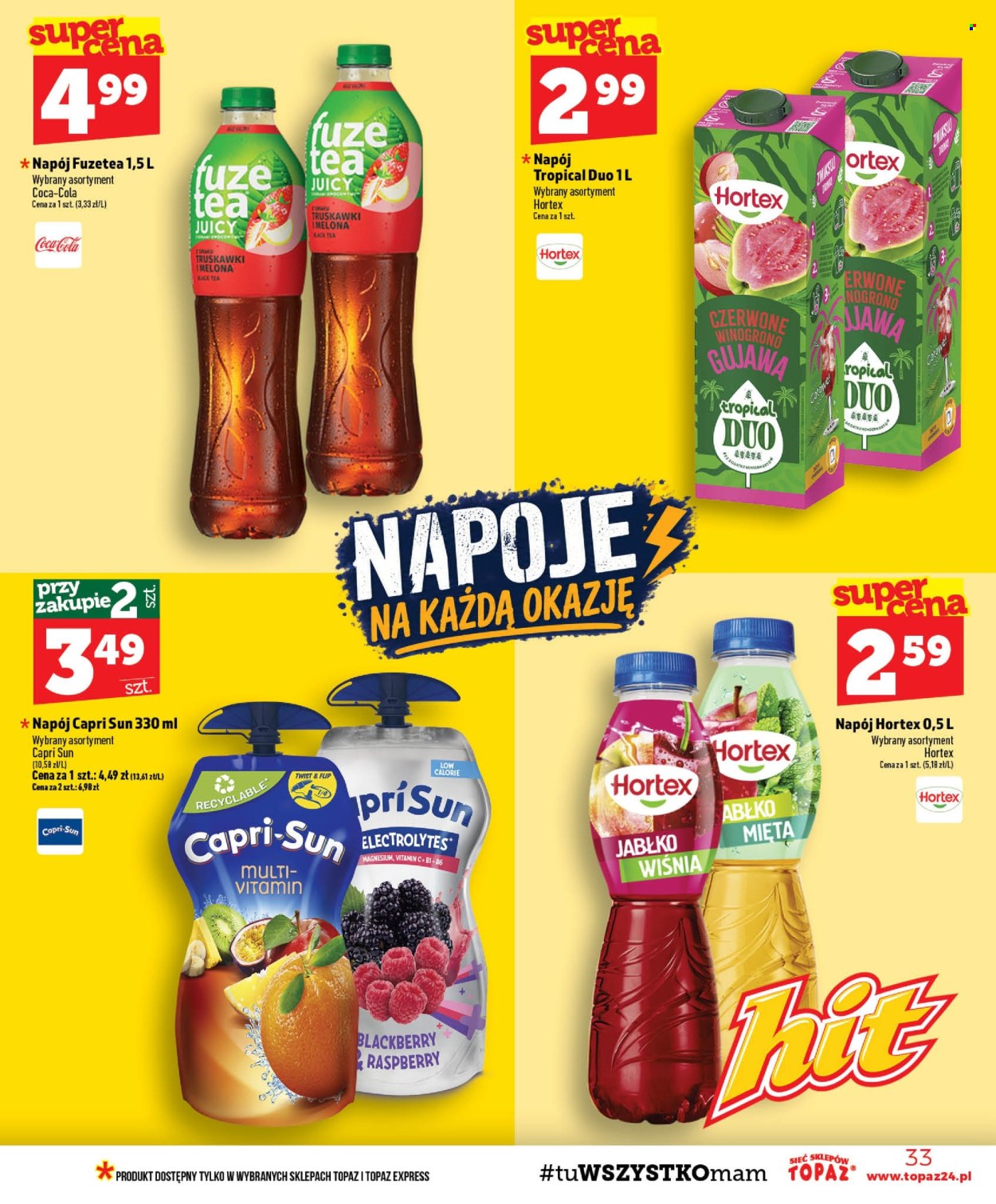 Gazetka Topaz - 1.10.2026 - 7.10.2026. Strona 33