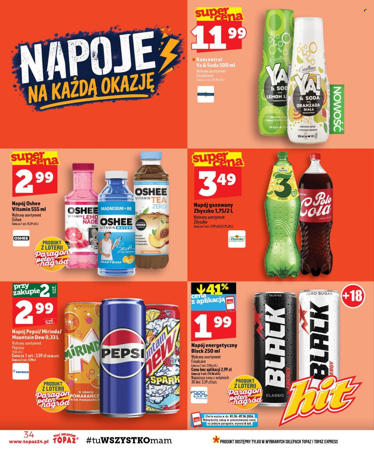 Gazetka Topaz - 1.10.2026 - 7.10.2026. Strona 34