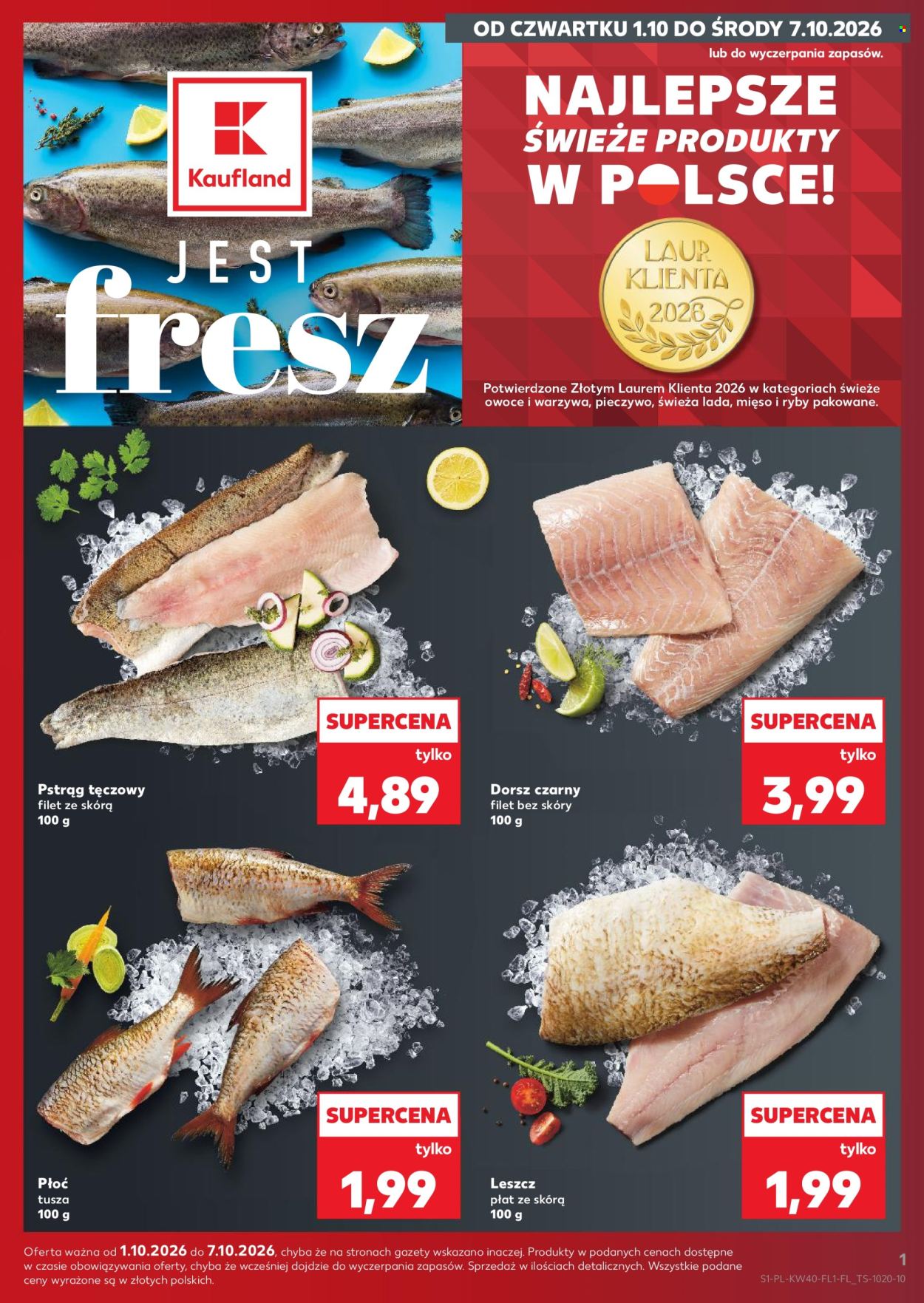 Gazetka Kaufland - 1.10.2026 - 7.10.2026. Strona 1