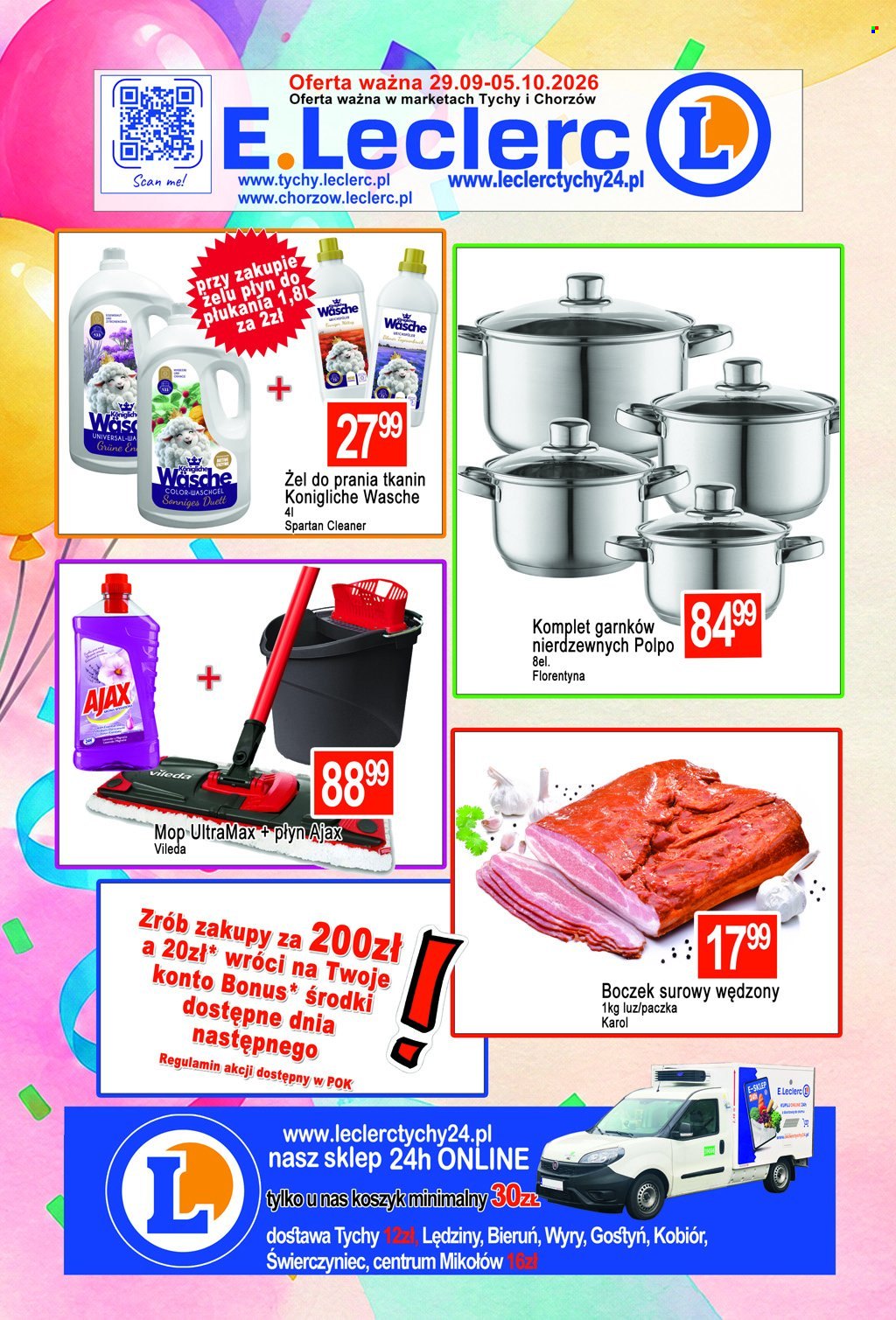 Gazetka E.Leclerc - 29.09.2026 - 5.10.2026. Strona 1