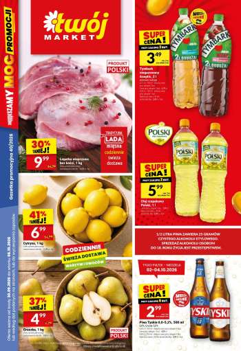 Gazetka Twój Market - 30.09.2026 - 6.10.2026.