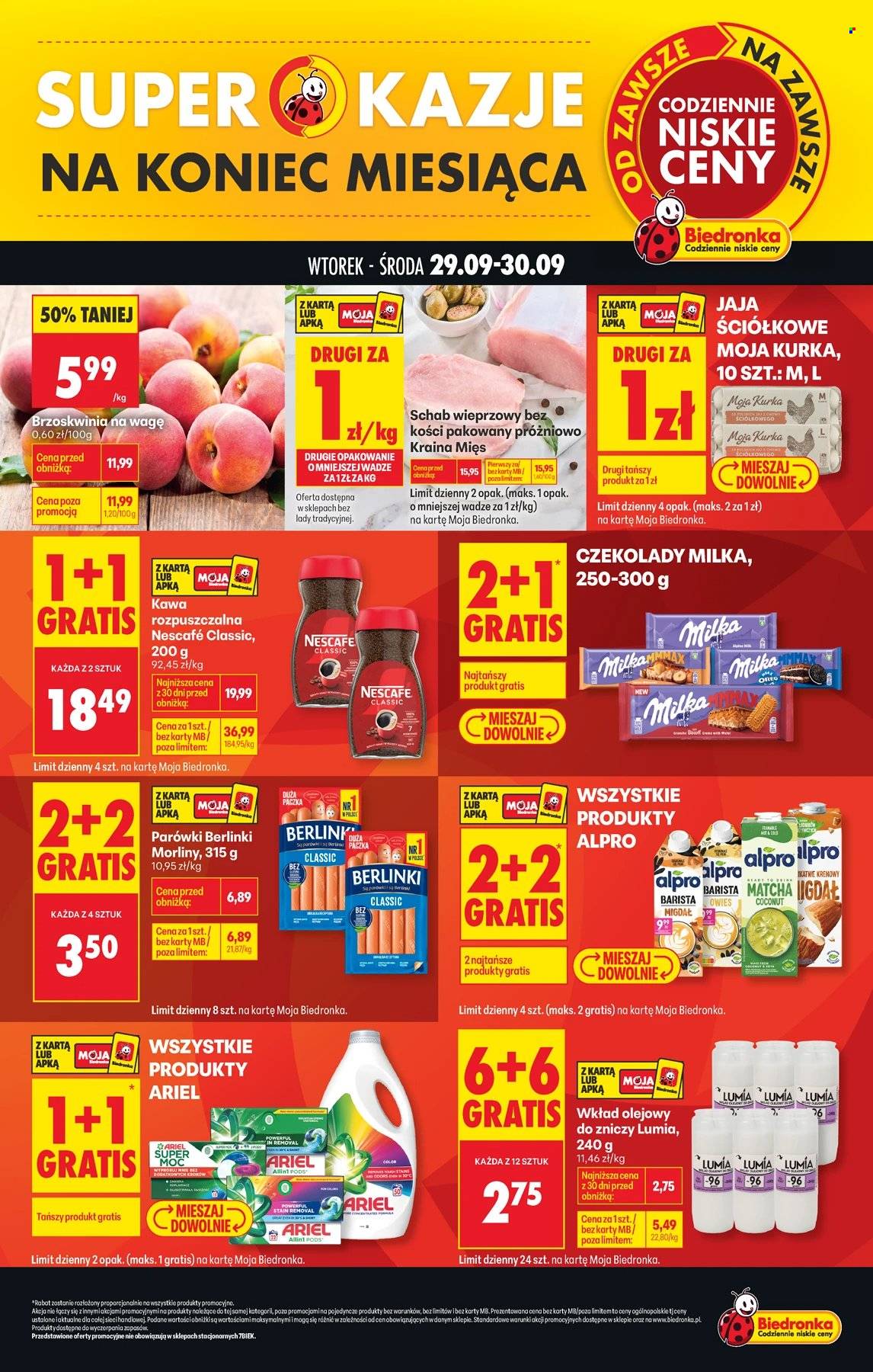 Gazetka Biedronka - 29.09.2026 - 30.09.2026. Strona 1