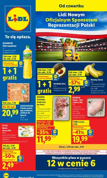 Gazetka Lidl - 1.10.2026 - 3.10.2026.