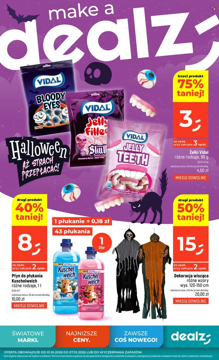 Gazetka Dealz - 1.10.2026 - 7.10.2026. Strona 1