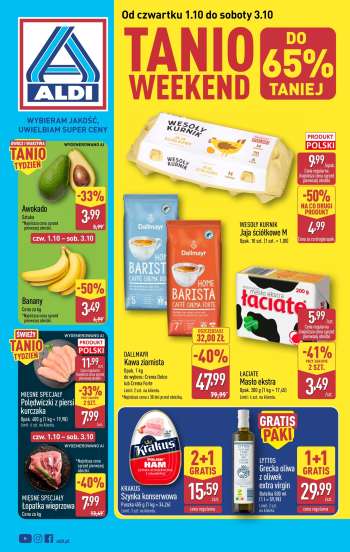 Gazetka ALDI - 1.10.2026 - 3.10.2026.