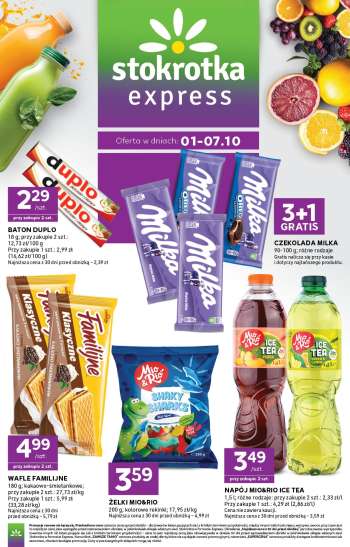 Gazetka Stokrotka Express - 1.10.2026 - 7.10.2026.