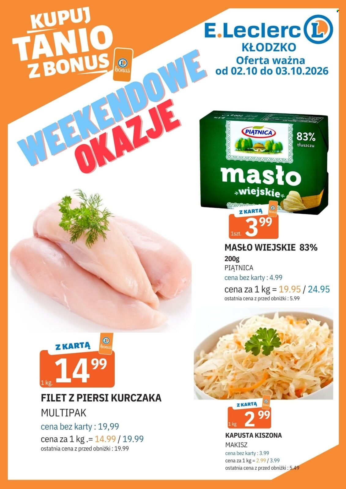 Gazetka E.Leclerc - 2.10.2026 - 3.10.2026. Strona 1