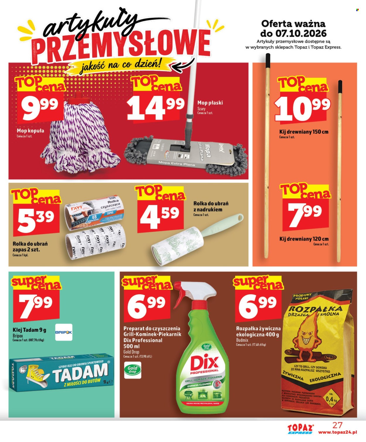 Gazetka Topaz - 1.10.2026 - 7.10.2026. Strona 27