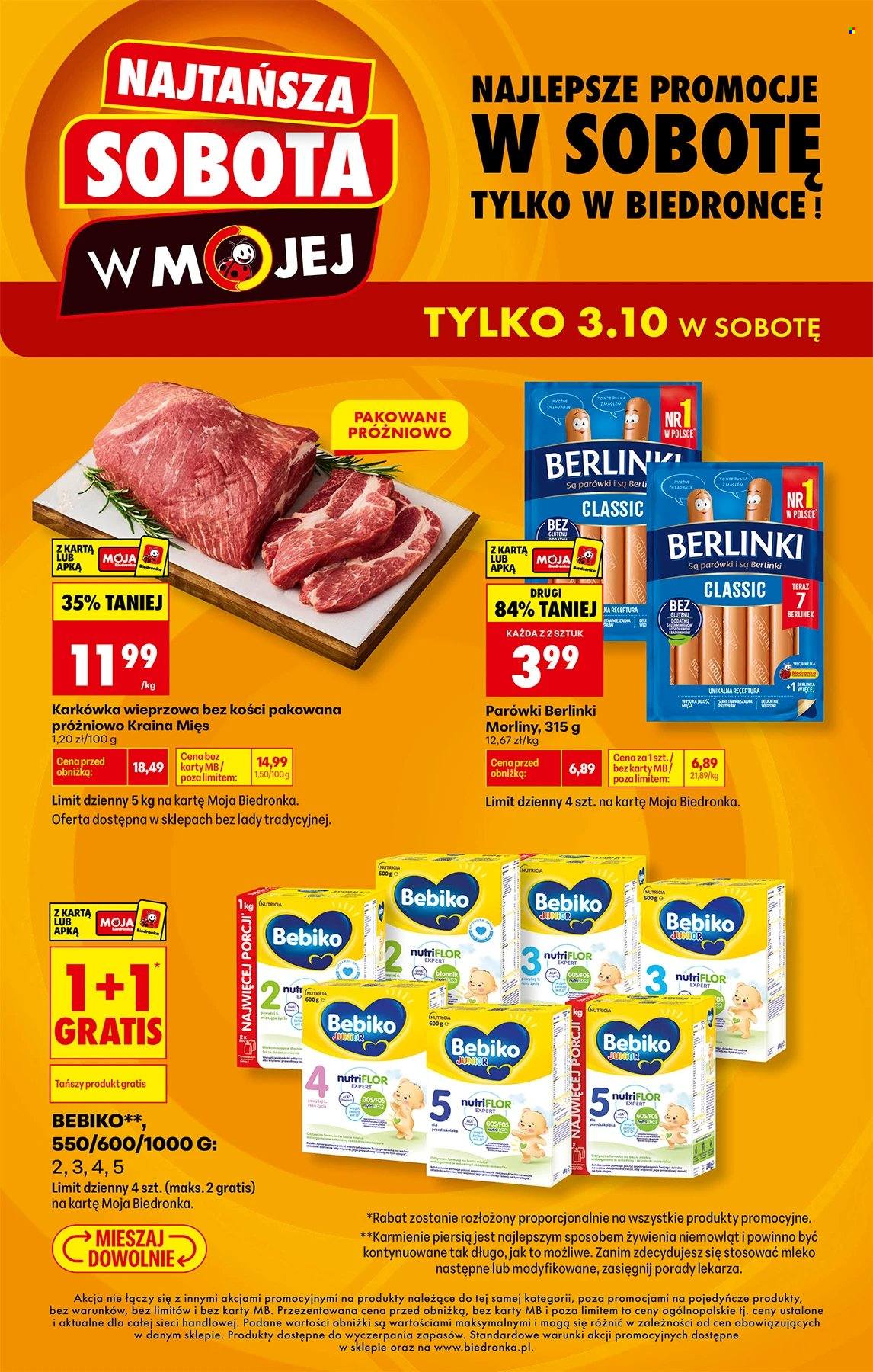 Gazetka Biedronka - 3.10.2026 - 3.10.2026. Strona 1