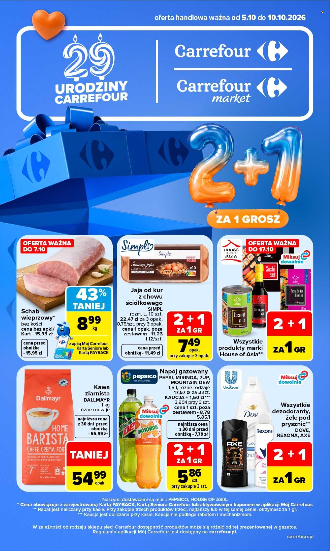 Gazetka Carrefour - 5.10.2026 - 10.10.2026. Strona 1