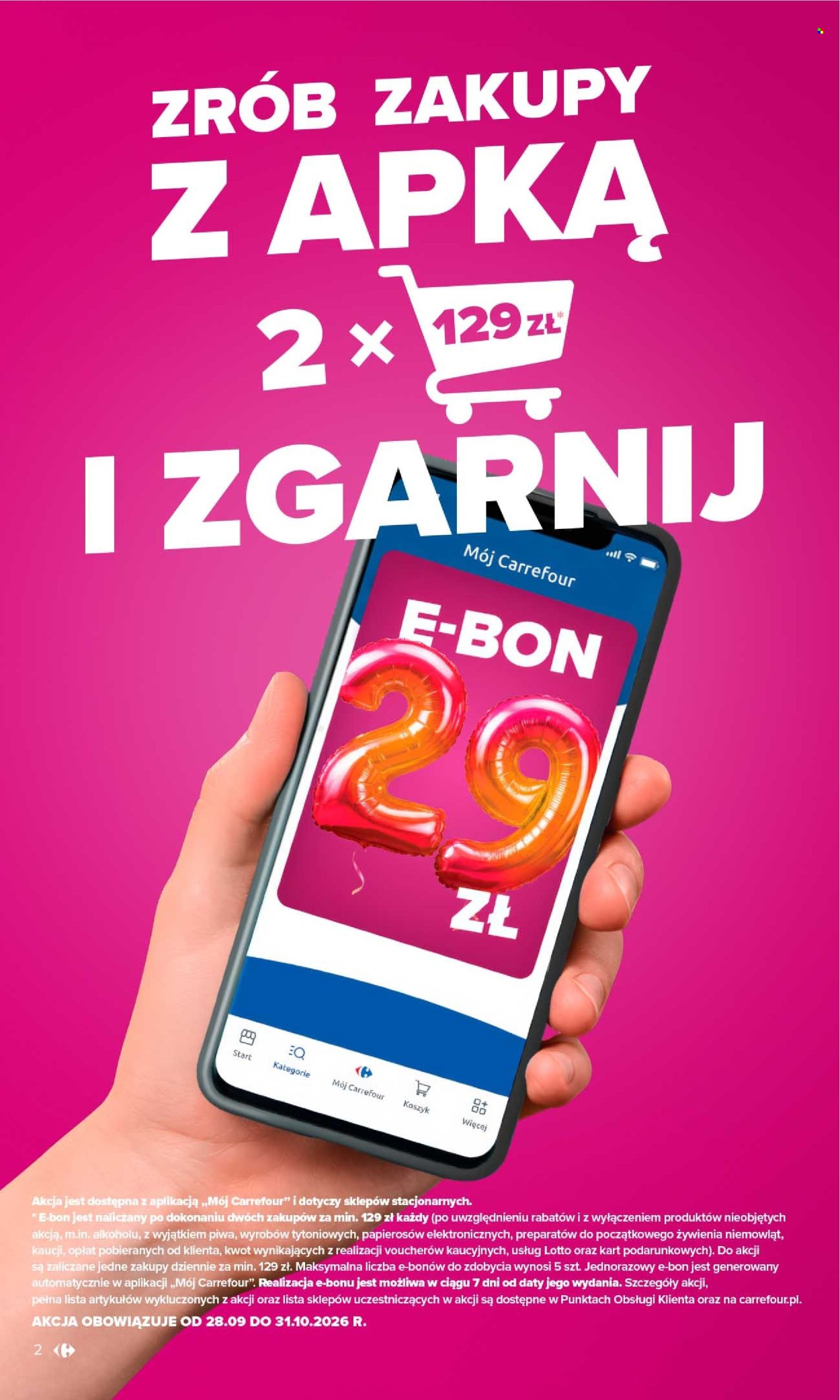 Gazetka Carrefour - 5.10.2026 - 10.10.2026. Strona 2