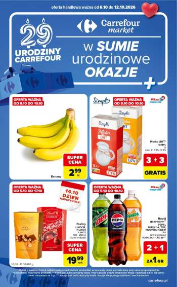 Gazetka Carrefour Market - 6.10.2026 - 12.10.2026.