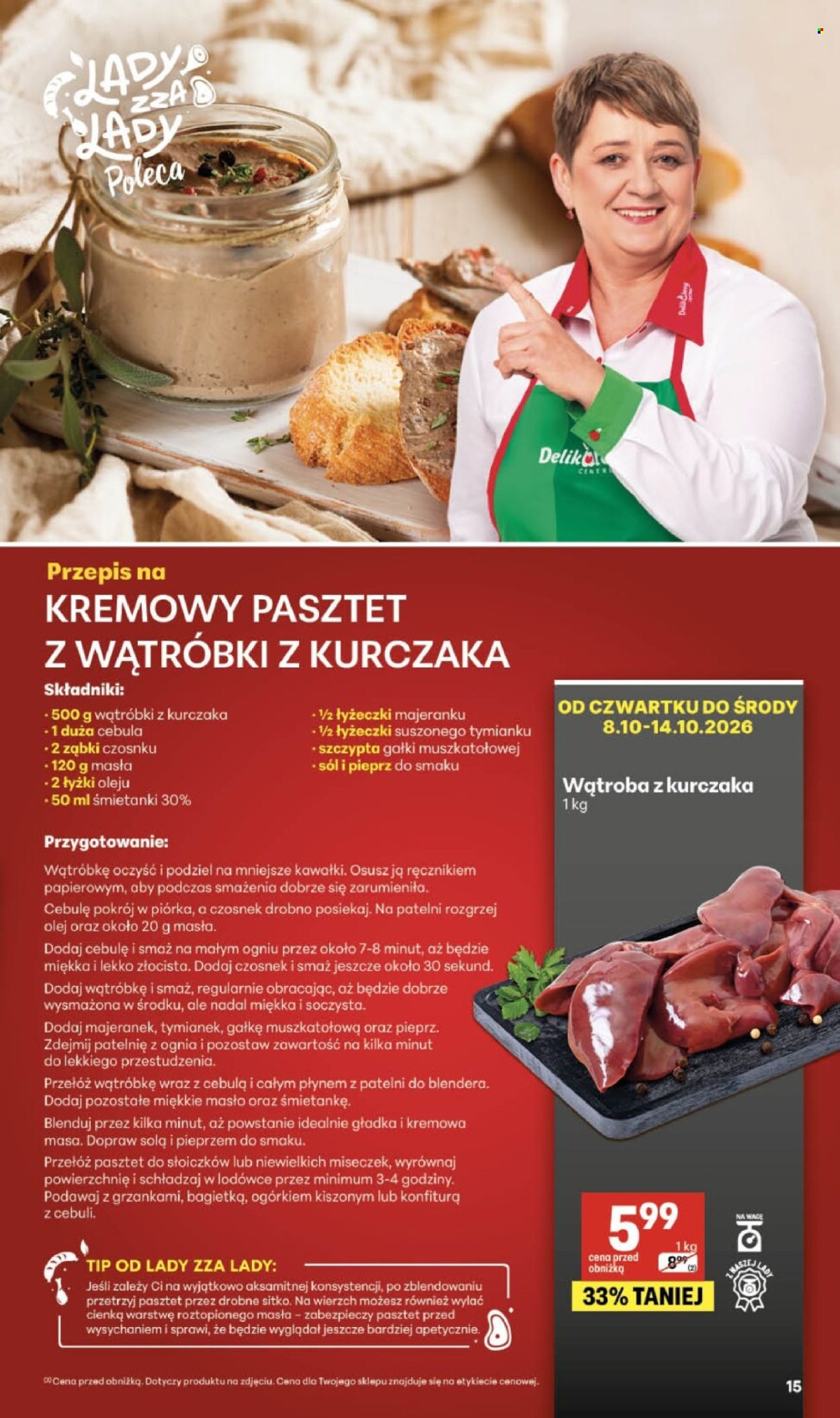 Gazetka Delikatesy Centrum - 8.10.2026 - 14.10.2026. Strona 15