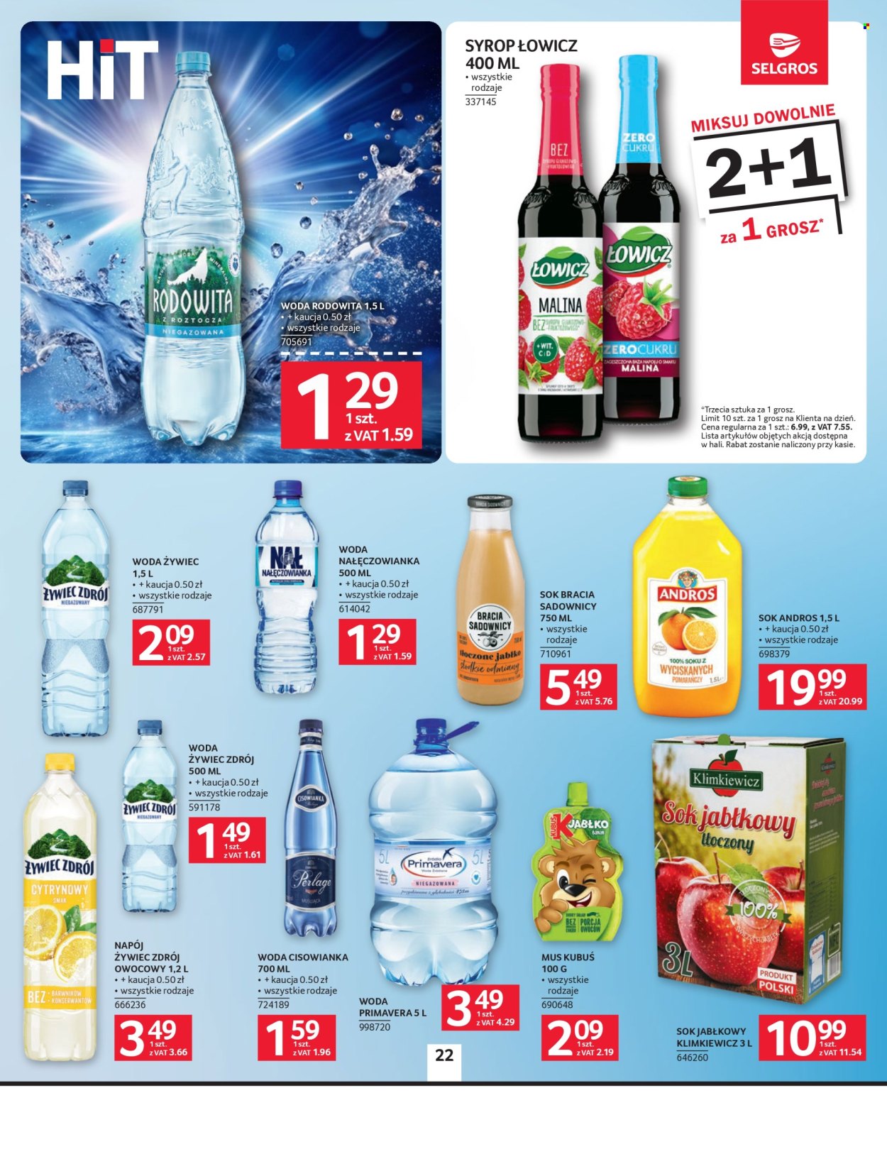 Gazetka Selgros - 8.10.2026 - 21.10.2026. Strona 22