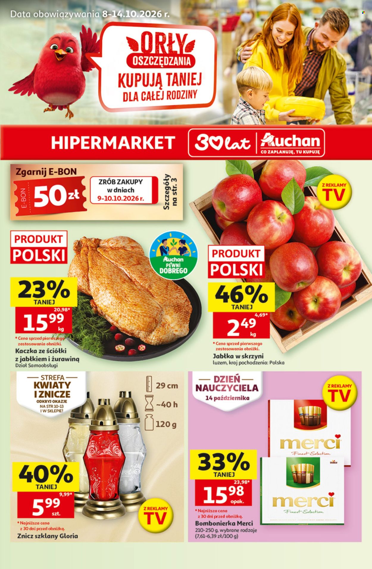 Gazetka Auchan - 8.10.2026 - 14.10.2026. Strona 1