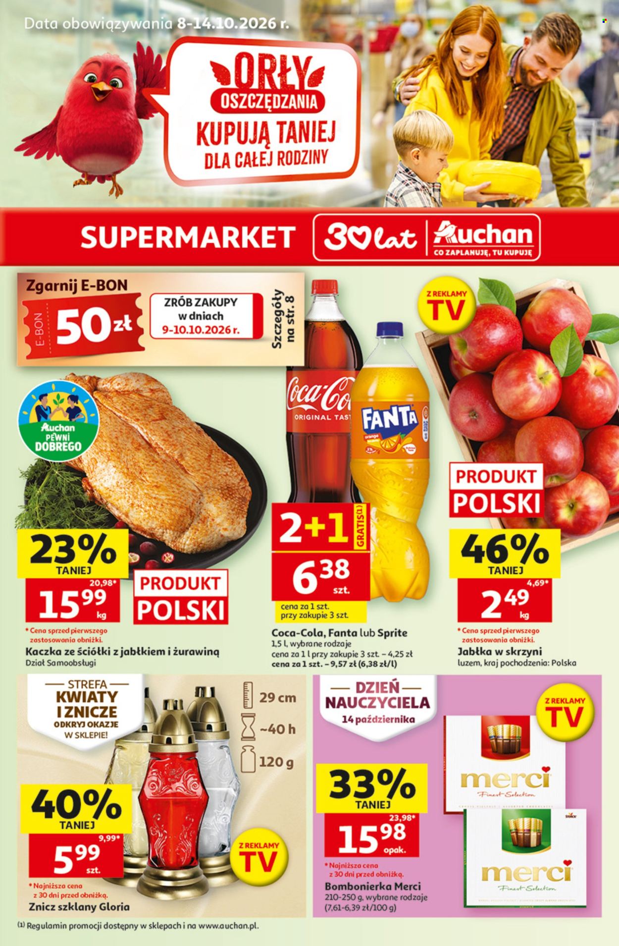 Gazetka Auchan - 8.10.2026 - 14.10.2026. Strona 1