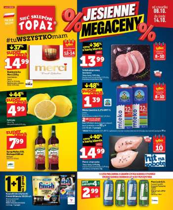 Gazetka Topaz - 8.10.2026 - 14.10.2026.