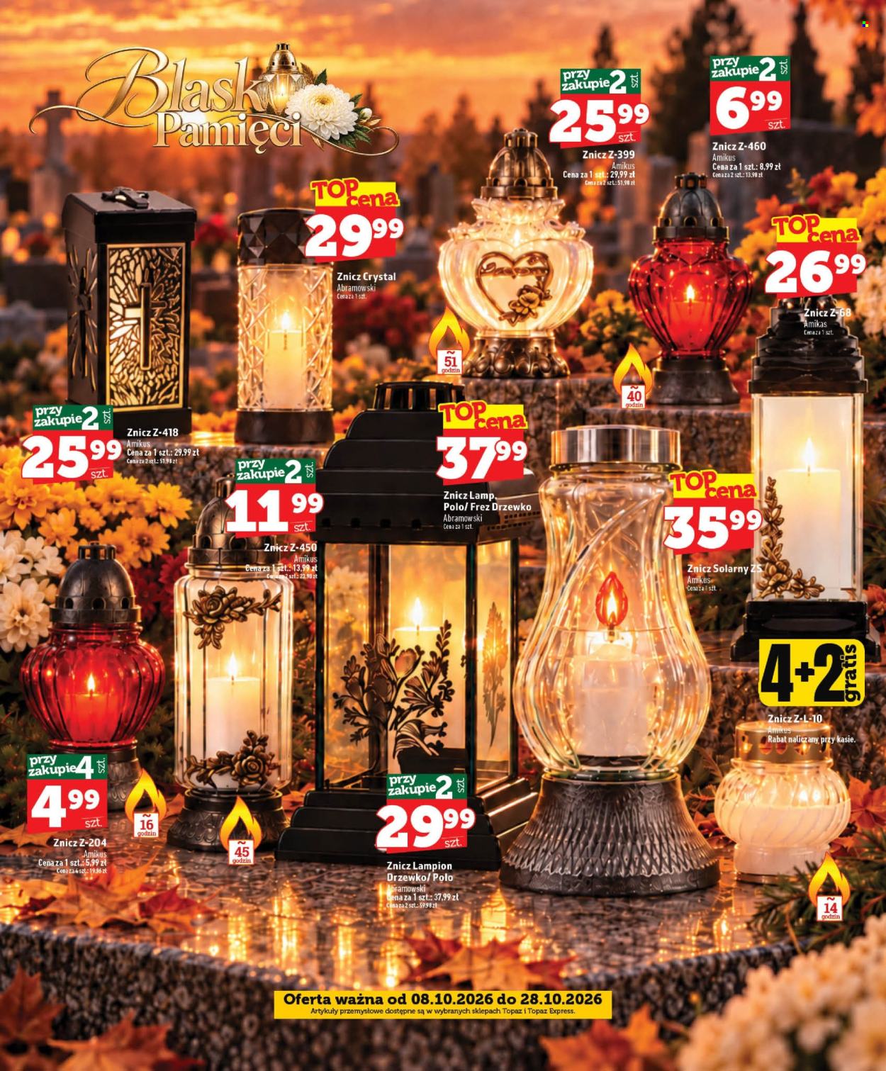 Gazetka Topaz - 8.10.2026 - 14.10.2026. Strona 3