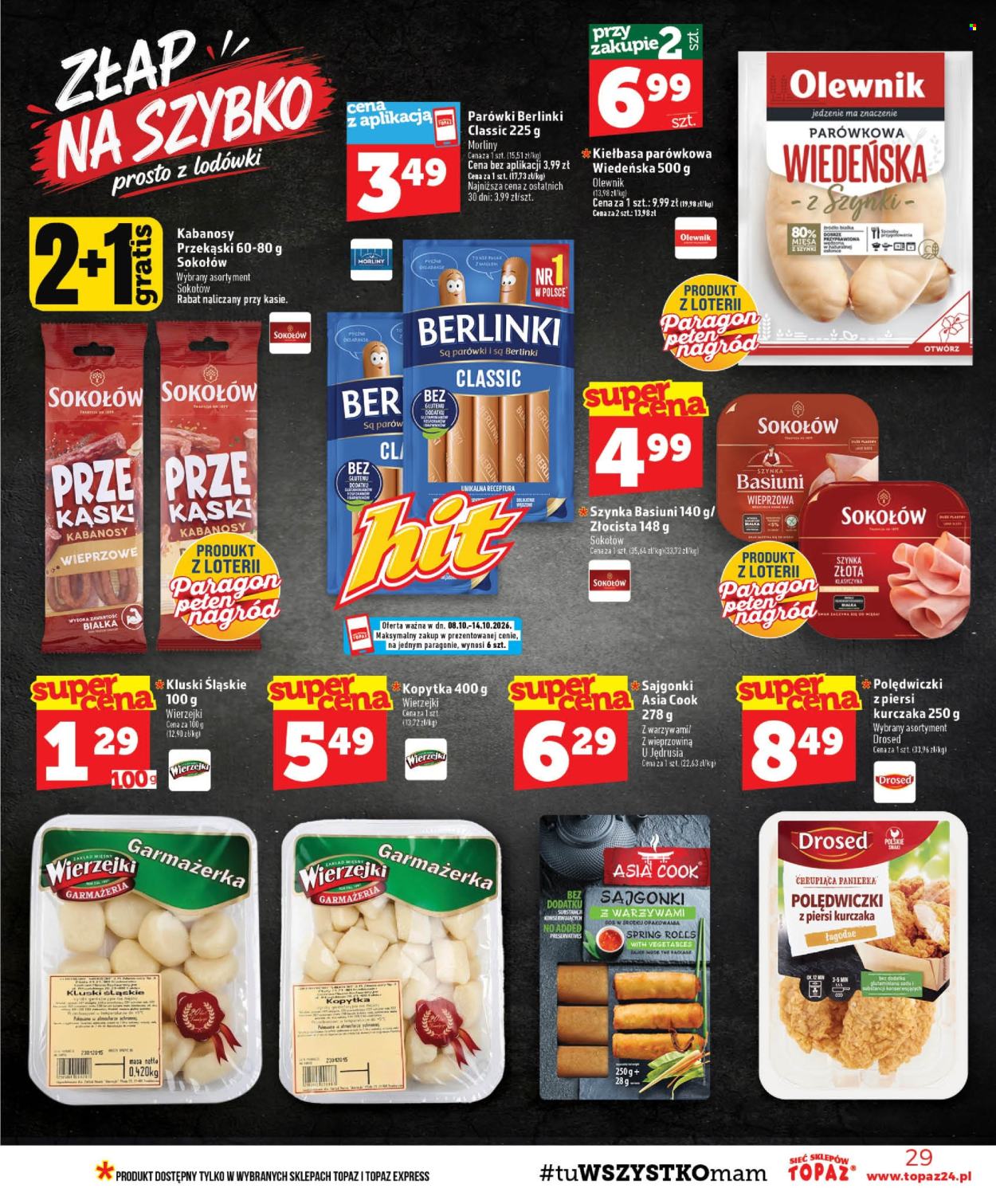 Gazetka Topaz - 8.10.2026 - 14.10.2026. Strona 29