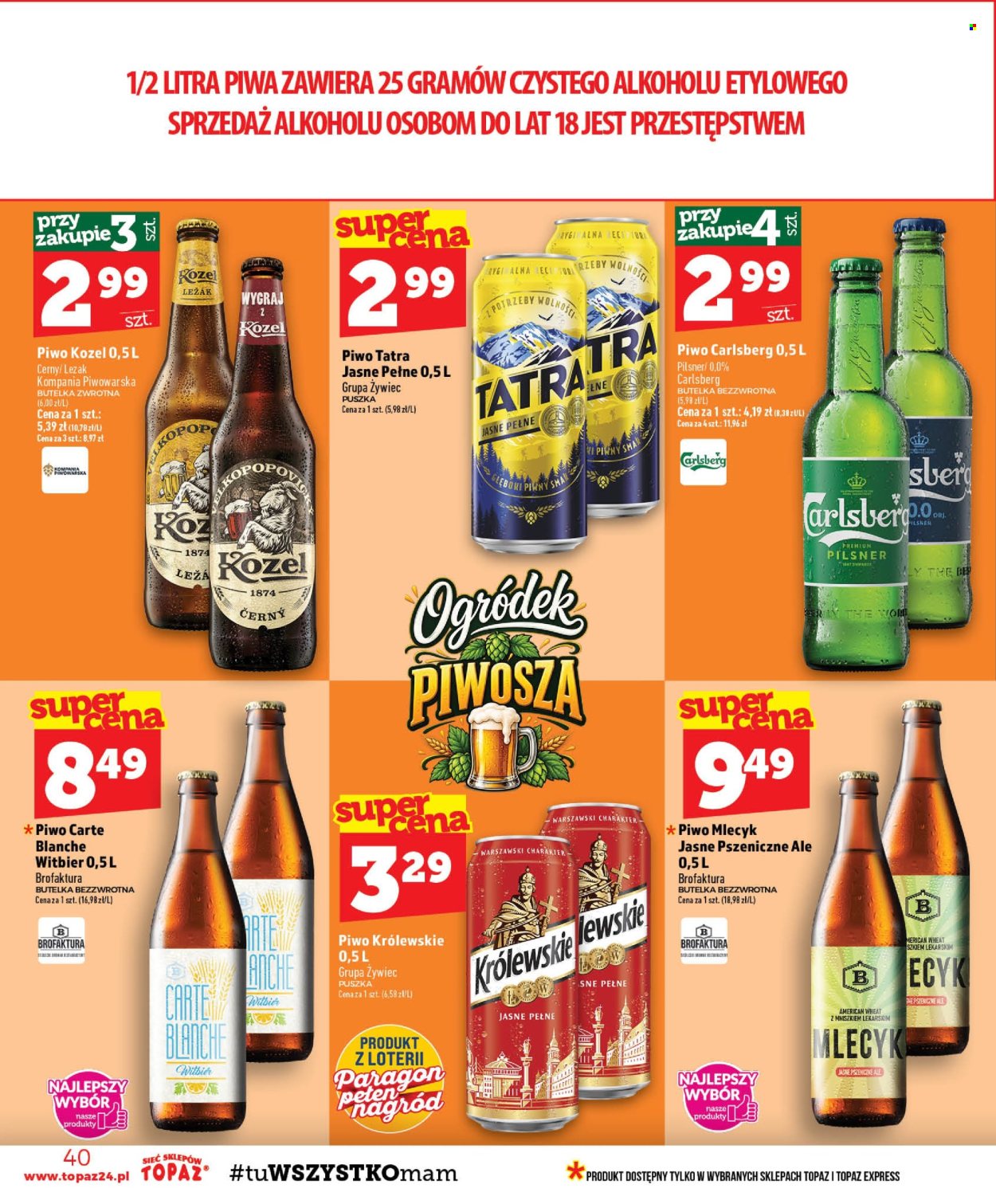 Gazetka Topaz - 8.10.2026 - 14.10.2026. Strona 40