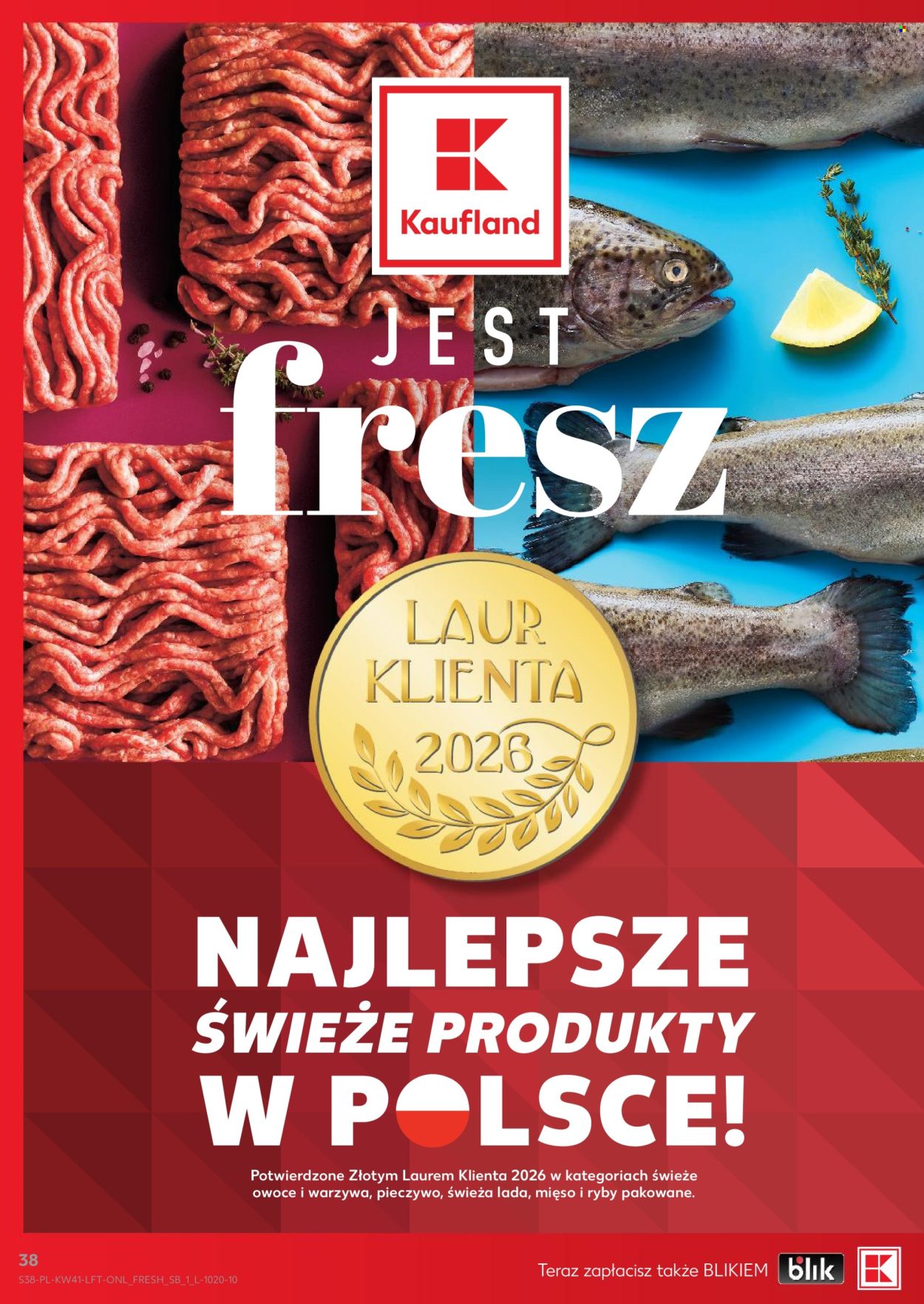 Gazetka Kaufland - 8.10.2026 - 14.10.2026. Strona 38