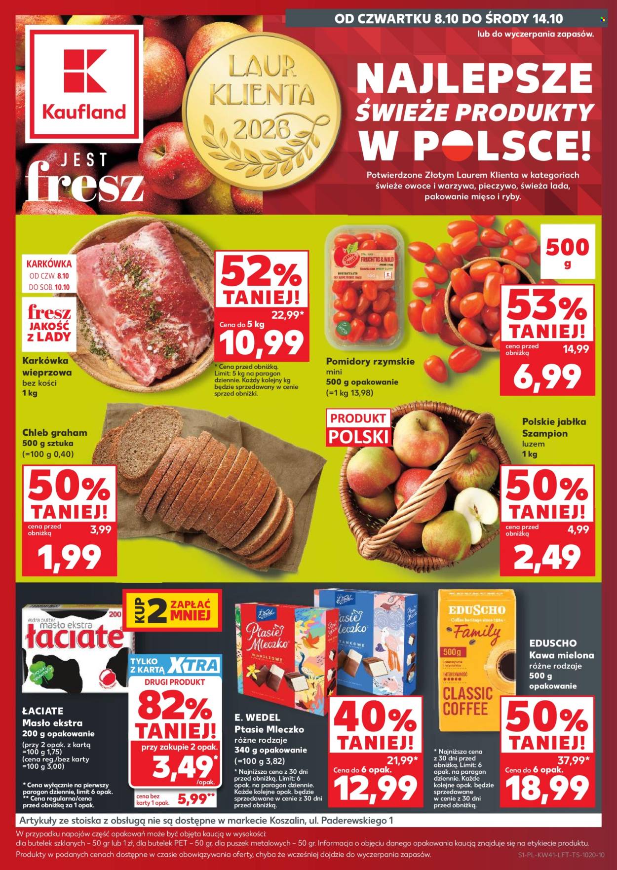 Gazetka Kaufland - 8.10.2026 - 14.10.2026. Strona 1