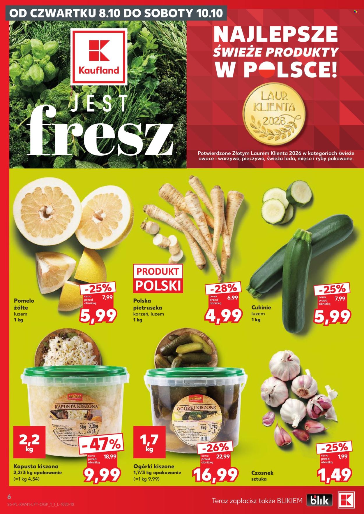 Gazetka Kaufland - 8.10.2026 - 14.10.2026. Strona 6
