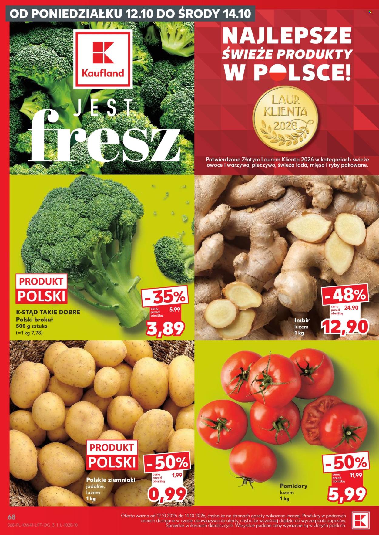 Gazetka Kaufland - 8.10.2026 - 14.10.2026. Strona 68