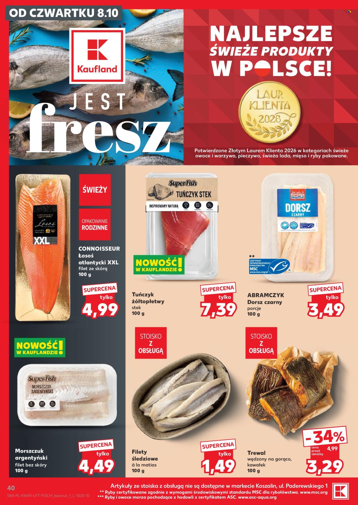 Gazetka Kaufland - 8.10.2026 - 14.10.2026. Strona 40