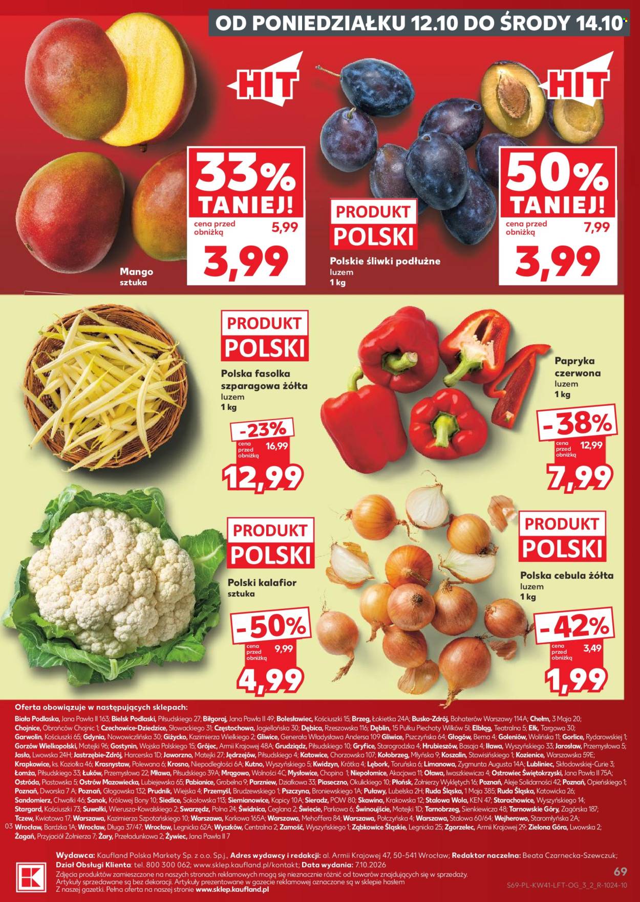 Gazetka Kaufland - 8.10.2026 - 14.10.2026. Strona 69