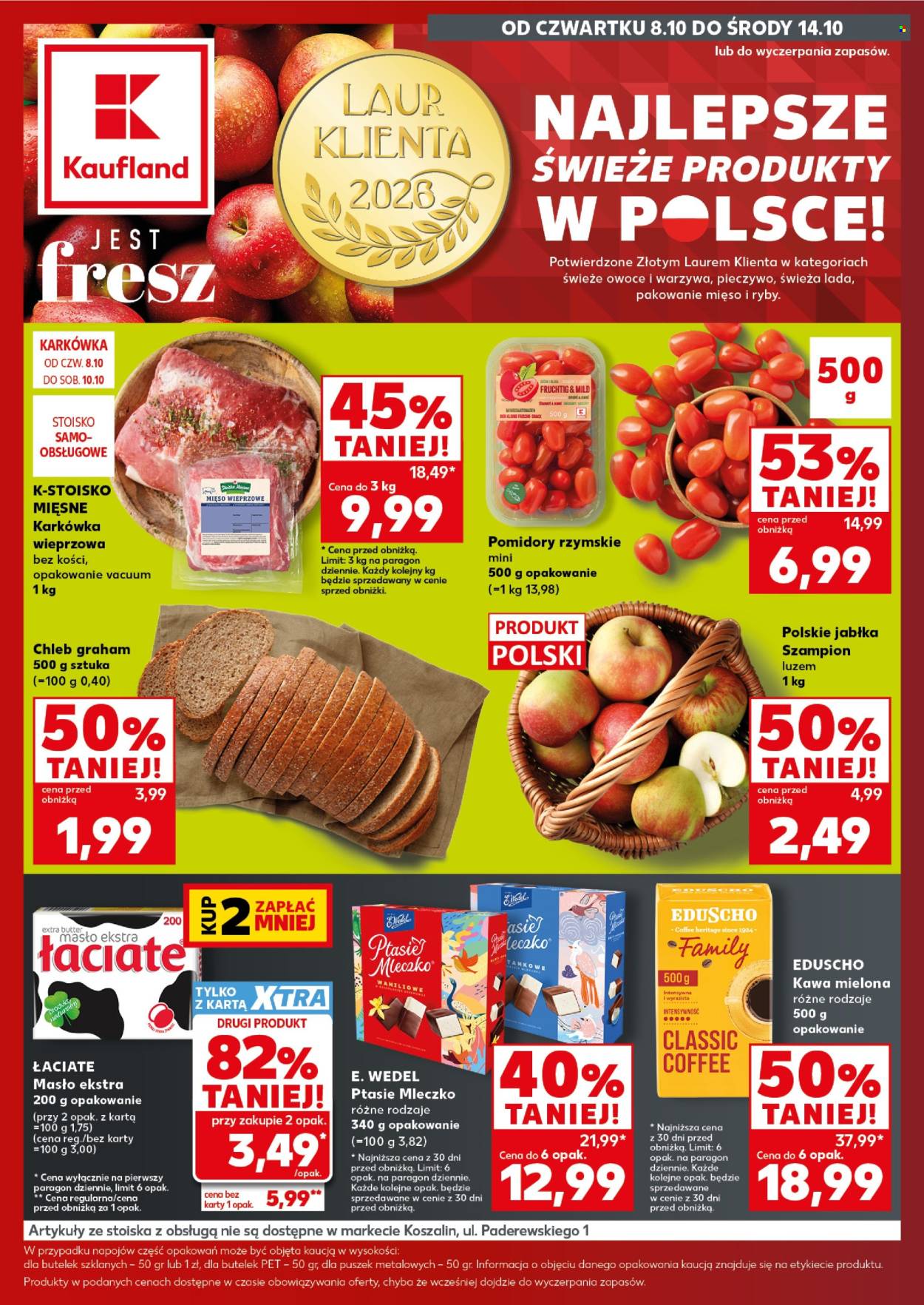 Gazetka Kaufland - 8.10.2026 - 14.10.2026. Strona 1