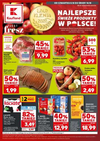 Gazetka Kaufland - 8.10.2026 - 14.10.2026.