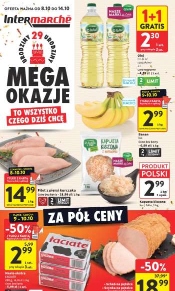 Gazetka Intermarché - 8.10.2026 - 14.10.2026.