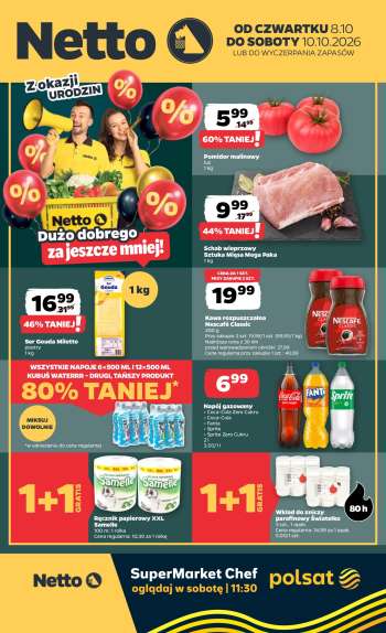 Gazetka Netto - 8.10.2026 - 10.10.2026.