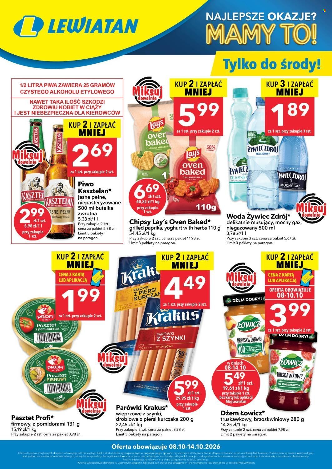 Gazetka Lewiatan - 8.10.2026 - 14.10.2026. Strona 1