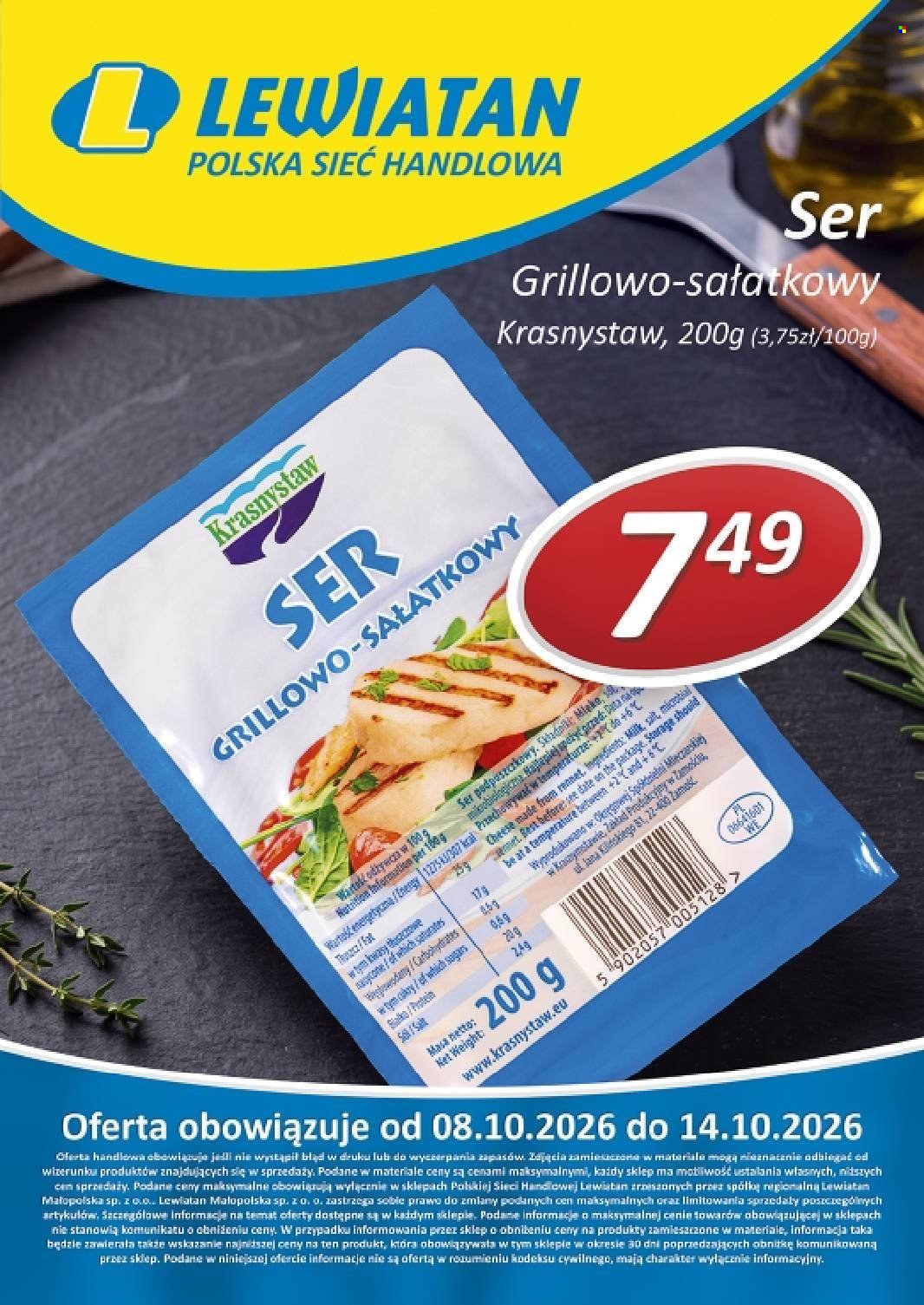 Gazetka Lewiatan - 8.10.2026 - 14.10.2026. Strona 2