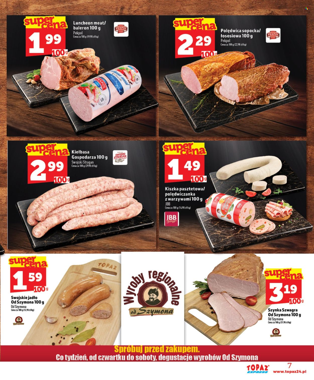 Gazetka Topaz - 8.10.2026 - 14.10.2026. Strona 7