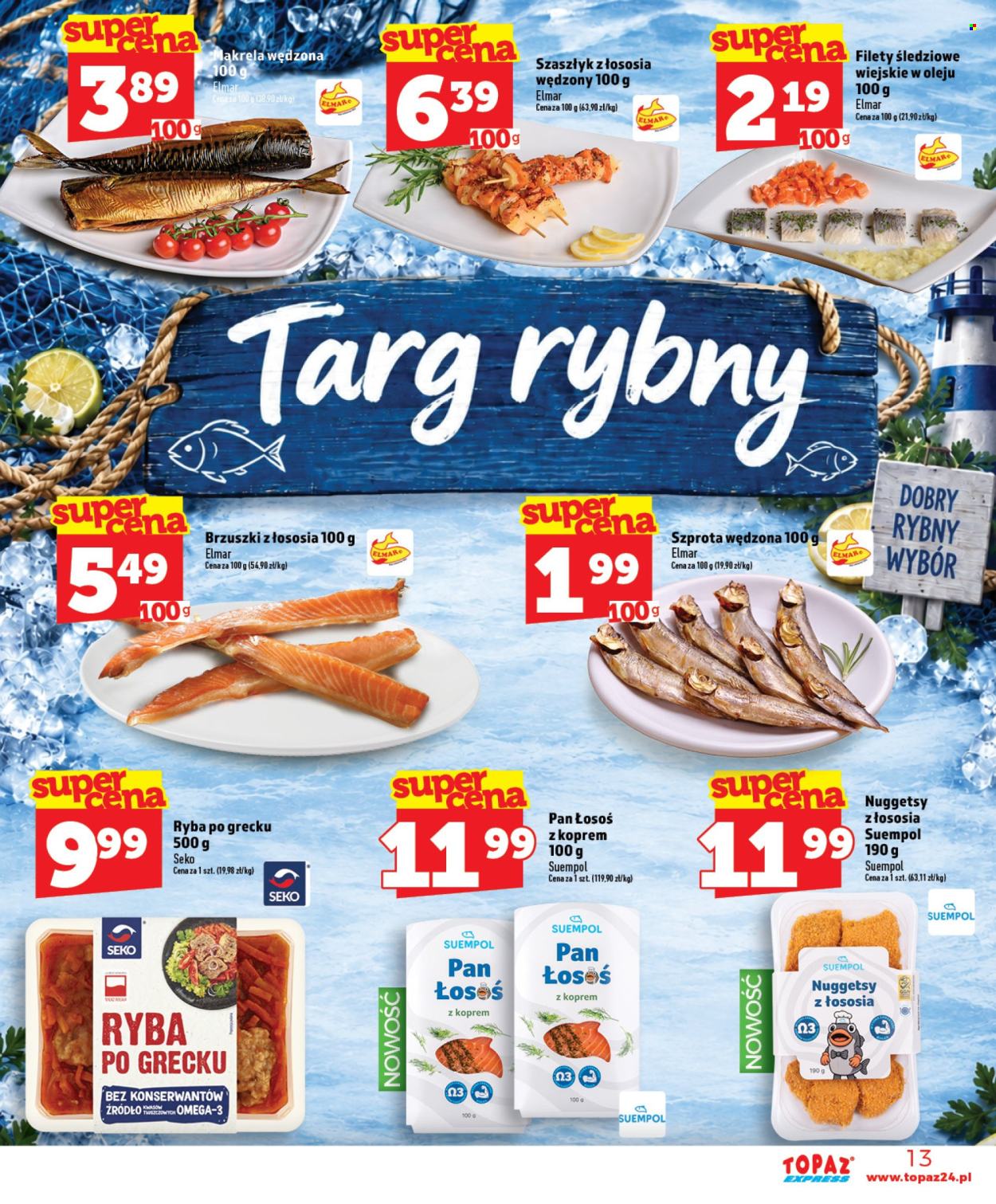 Gazetka Topaz - 8.10.2026 - 14.10.2026. Strona 13