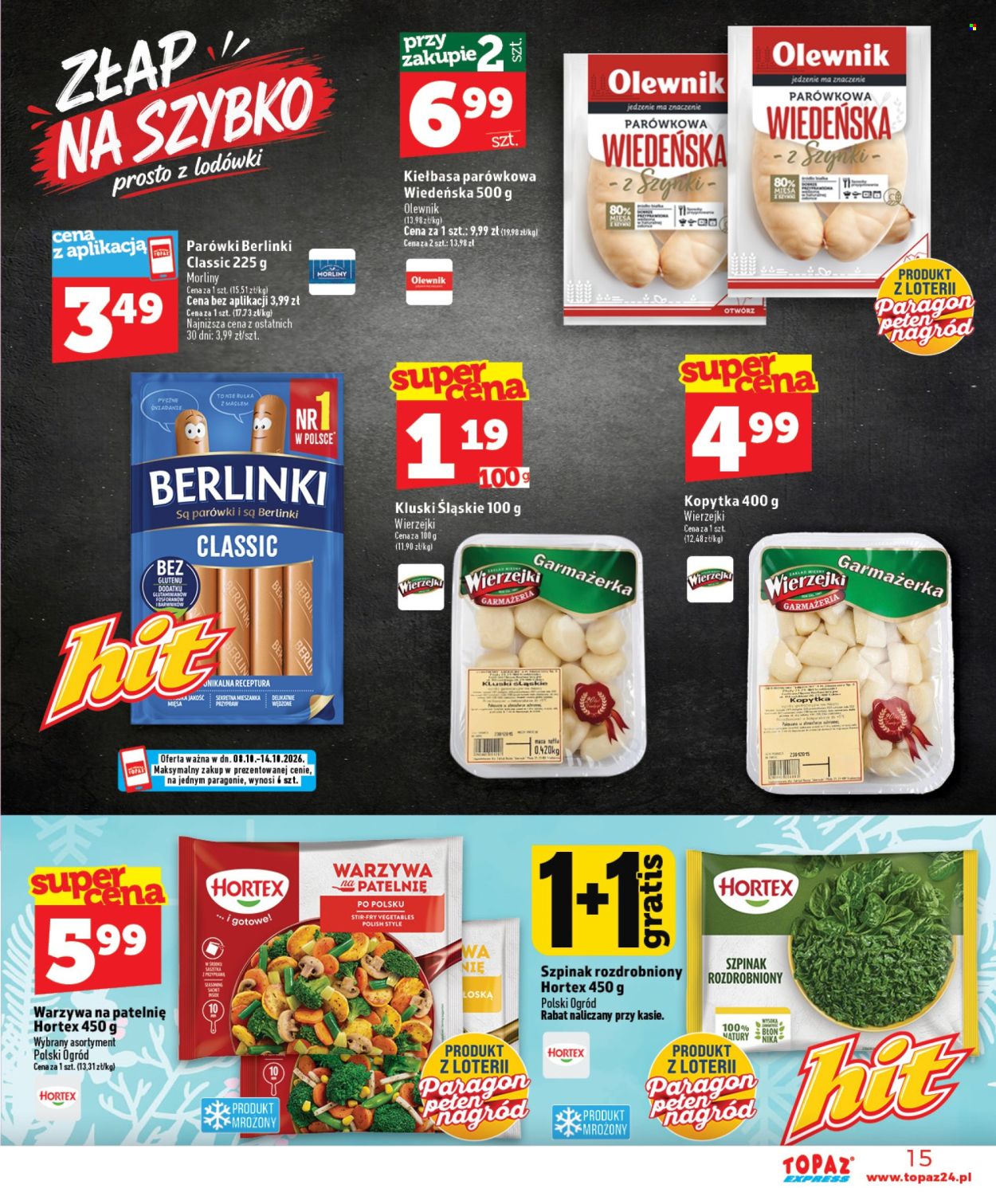 Gazetka Topaz - 8.10.2026 - 14.10.2026. Strona 15