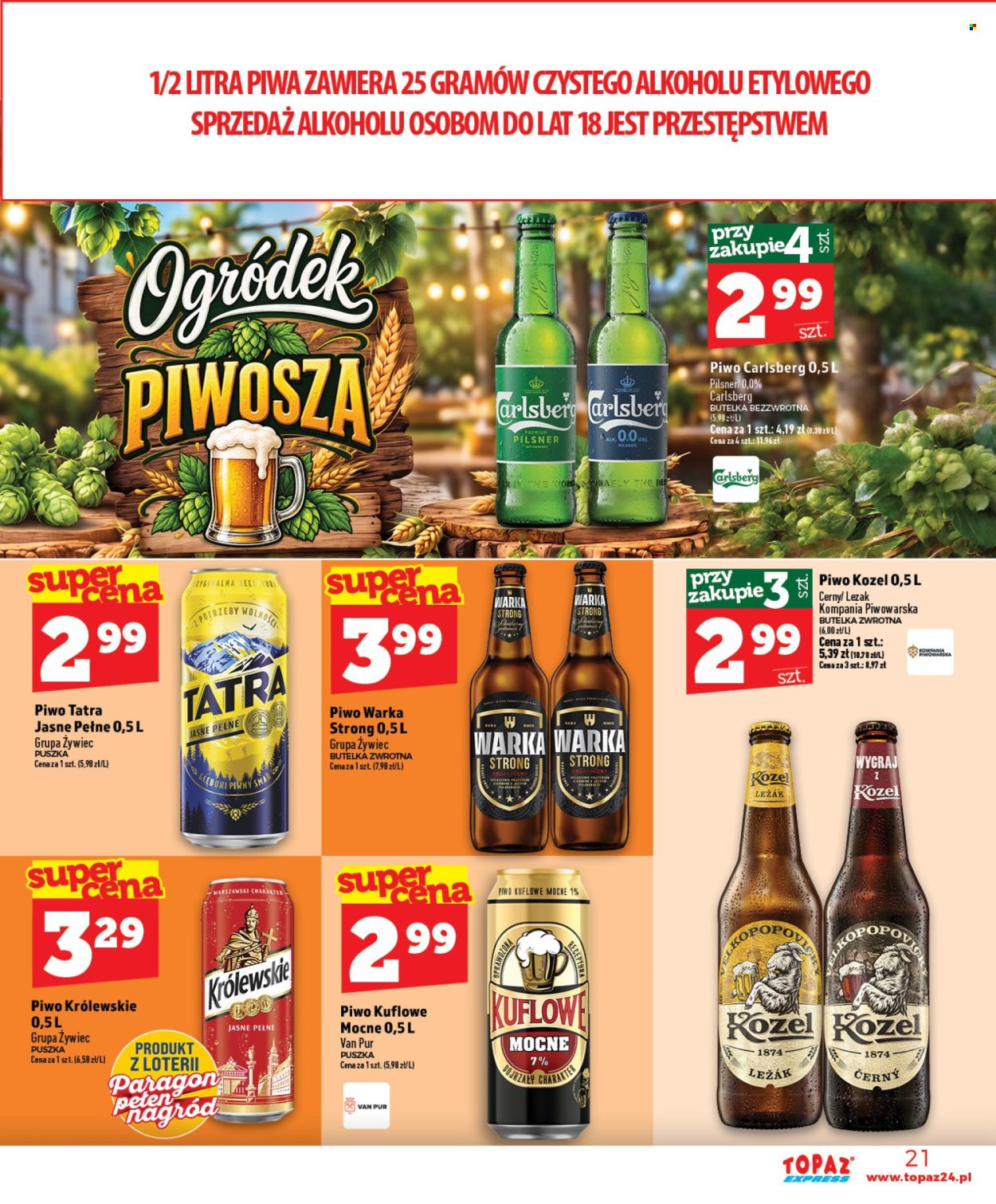 Gazetka Topaz - 8.10.2026 - 14.10.2026. Strona 21
