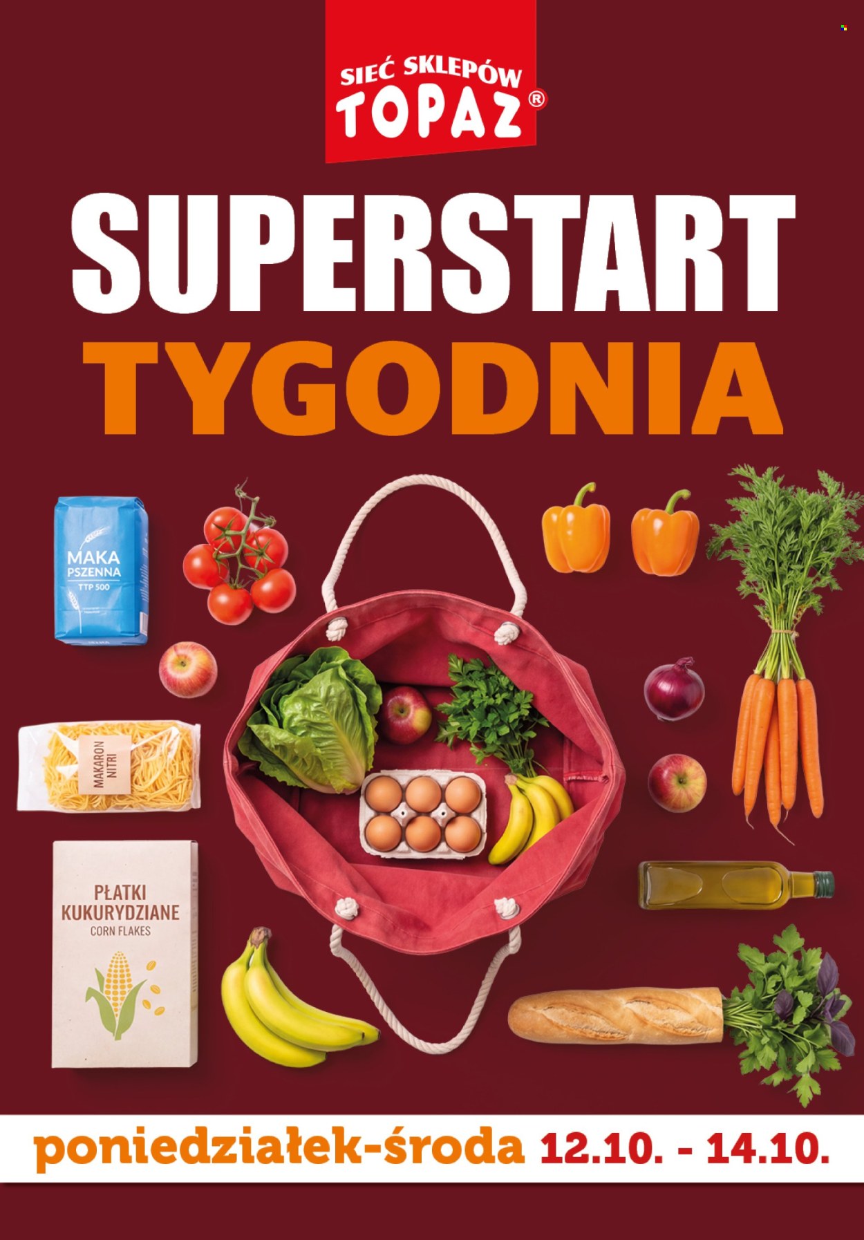 Gazetka Topaz - 12.10.2026 - 14.10.2026. Strona 1