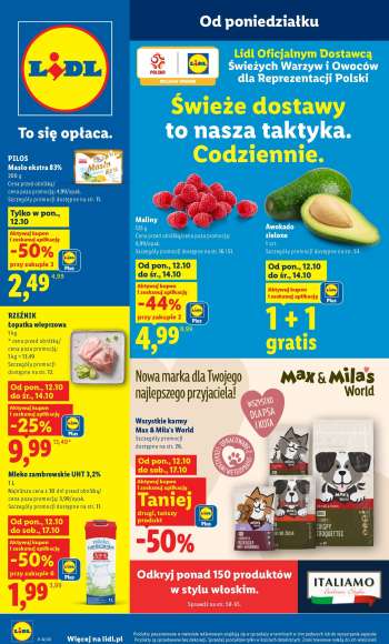 Gazetka Lidl - 12.10.2026 - 17.10.2026.