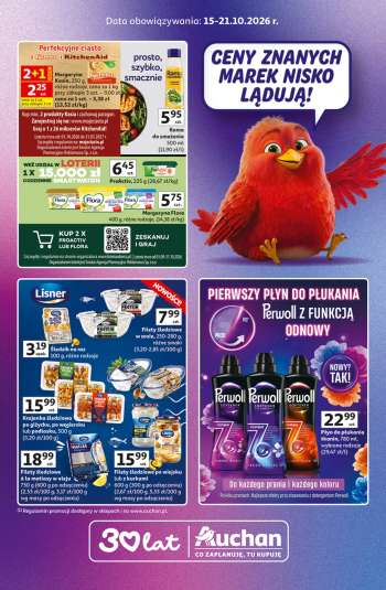 Gazetka Auchan - 15.10.2026 - 21.10.2026.