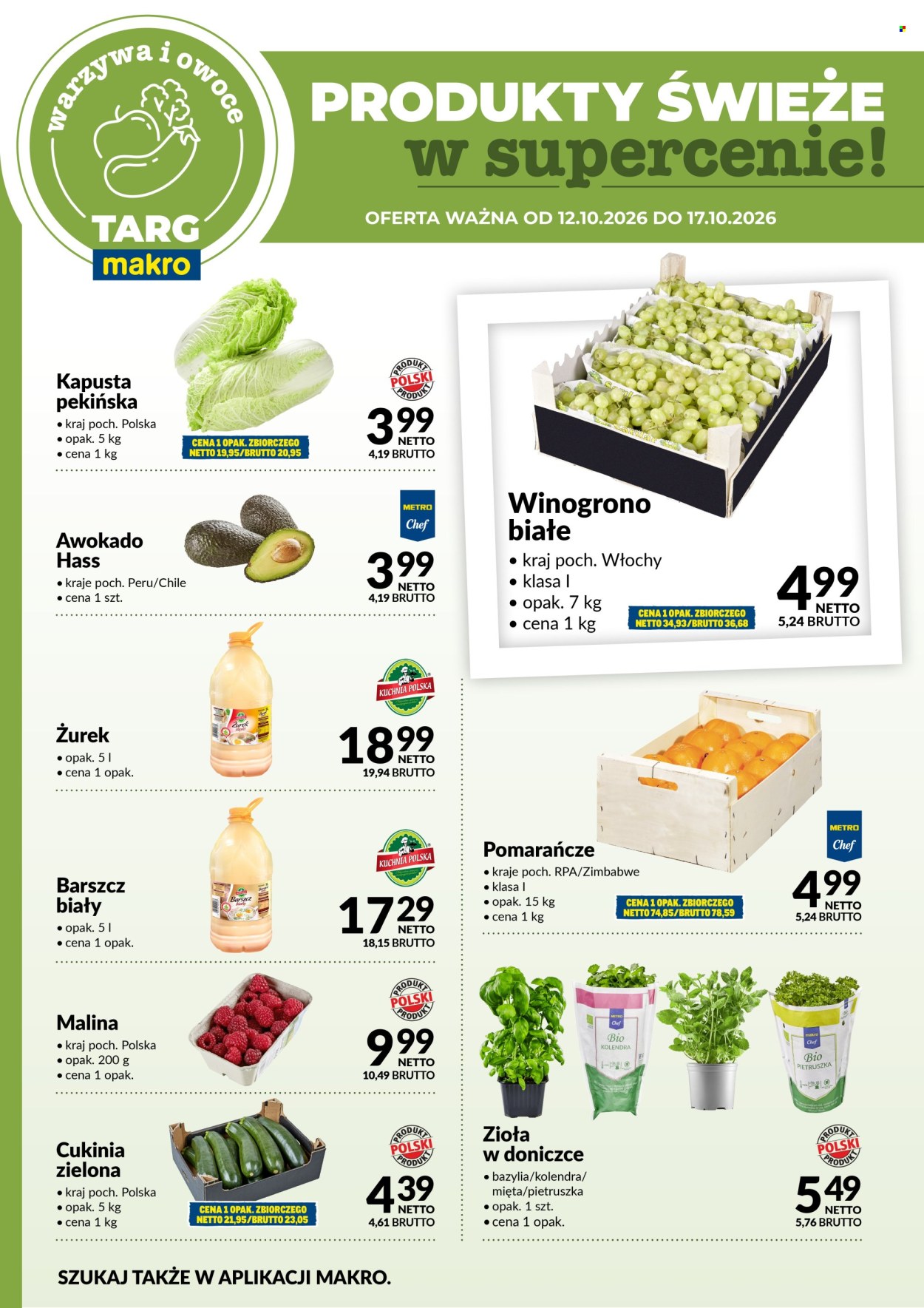 Gazetka Makro - 12.10.2026 - 17.10.2026. Strona 5